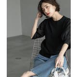 フハクスリーブドッキングニット【洗濯機洗い可】 | OPAQUE.CLIP | 詳細画像10