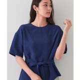 ストレッチジャカード2WAYリボントップス/セットアップ対応可【洗濯機洗い可】 | OPAQUE.CLIP | 詳細画像11