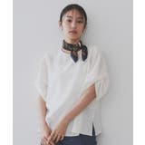 リネンライクタックスリーブブラウス【洗濯機洗い可/吸水速乾/接触冷感】 | OPAQUE.CLIP | 詳細画像57