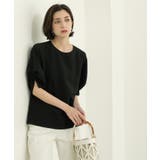 リネンライクタックスリーブブラウス【洗濯機洗い可/吸水速乾/接触冷感】 | OPAQUE.CLIP | 詳細画像12