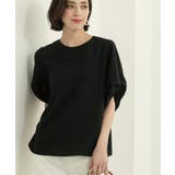 リネンライクタックスリーブブラウス【洗濯機洗い可/吸水速乾/接触冷感】 | OPAQUE.CLIP | 詳細画像13