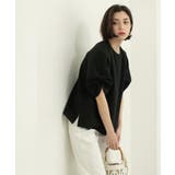 リネンライクタックスリーブブラウス【洗濯機洗い可/吸水速乾/接触冷感】 | OPAQUE.CLIP | 詳細画像15