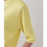 ショートニットカーディガン【洗濯機洗い可】 | OPAQUE.CLIP | 詳細画像17