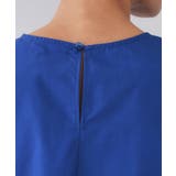 フリルデザインペプラムブラウス【洗濯機洗い可】 | OPAQUE.CLIP | 詳細画像17