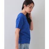 ふくれジャカードショートカットソー【洗濯機洗い可】 | OPAQUE.CLIP | 詳細画像13