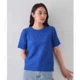 ふくれジャカードショートカットソー【洗濯機洗い可】 | OPAQUE.CLIP | 詳細画像17