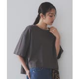 ボートネックショートTシャツ【洗濯機洗い可】 | OPAQUE.CLIP | 詳細画像30