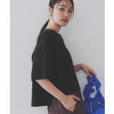 ボートネックショートTシャツ【洗濯機洗い可】 | OPAQUE.CLIP | 詳細画像35