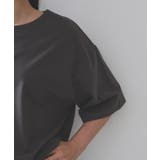 ボートネックショートTシャツ【洗濯機洗い可】 | OPAQUE.CLIP | 詳細画像48