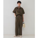 シャツオールインワン【洗濯機洗い可】 | OPAQUE.CLIP | 詳細画像1 