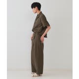 シャツオールインワン【洗濯機洗い可】 | OPAQUE.CLIP | 詳細画像10 