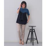 リボンビスチェドッキングニット【洗濯機洗い可】 | OPAQUE.CLIP | 詳細画像10