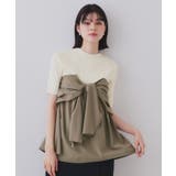 リボンビスチェドッキングニット【洗濯機洗い可】 | OPAQUE.CLIP | 詳細画像13