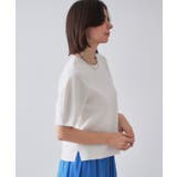 カーブスリーブニット【UV/洗濯機洗い可】 | OPAQUE.CLIP | 詳細画像34