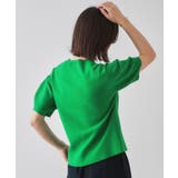 カーブスリーブニット【UV/洗濯機洗い可】 | OPAQUE.CLIP | 詳細画像45