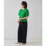 カーブスリーブニット【UV/洗濯機洗い可】 | OPAQUE.CLIP | 詳細画像46