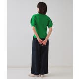 カーブスリーブニット【UV/洗濯機洗い可】 | OPAQUE.CLIP | 詳細画像47