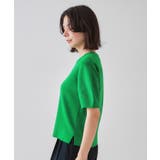 カーブスリーブニット【UV/洗濯機洗い可】 | OPAQUE.CLIP | 詳細画像60