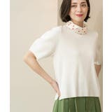 カーブスリーブニット【UV/洗濯機洗い可】 | OPAQUE.CLIP | 詳細画像6