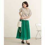 カーブスリーブニット【UV/洗濯機洗い可】 | OPAQUE.CLIP | 詳細画像24