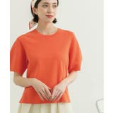 カーブスリーブニット【UV/洗濯機洗い可】 | OPAQUE.CLIP | 詳細画像1