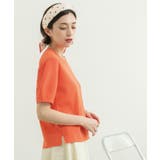 カーブスリーブニット【UV/洗濯機洗い可】 | OPAQUE.CLIP | 詳細画像30