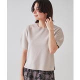 カーブスリーブニット【UV/洗濯機洗い可】 | OPAQUE.CLIP | 詳細画像49