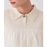 チュールティアードドッキングポロニット【洗濯機洗い可】 | OPAQUE.CLIP | 詳細画像16