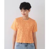 シャーリングショートTシャツ【洗濯機洗い可】 | OPAQUE.CLIP | 詳細画像13