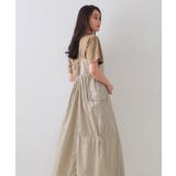 デザインキャミワンピース【洗濯機洗い可】 | OPAQUE.CLIP | 詳細画像1 