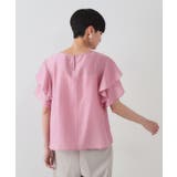 フリルスリーブブラウス【洗濯機洗い可】 | OPAQUE.CLIP | 詳細画像15