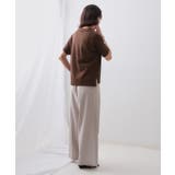 スキッパーニット【UV/接触冷感/抗ピル/洗濯機洗い可】 | OPAQUE.CLIP | 詳細画像37