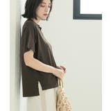 スキッパーニット【UV/接触冷感/抗ピル/洗濯機洗い可】 | OPAQUE.CLIP | 詳細画像13