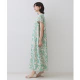 手書き風プリントワンピース【洗濯機洗い可】 | OPAQUE.CLIP | 詳細画像10 