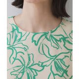 手書き風プリントワンピース【洗濯機洗い可】 | OPAQUE.CLIP | 詳細画像12 