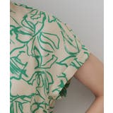 手書き風プリントワンピース【洗濯機洗い可】 | OPAQUE.CLIP | 詳細画像14 