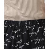 レタープリントイージーワイドパンツ【洗濯機洗い可】 | OPAQUE.CLIP | 詳細画像13 