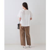 アシンメトリーフリルブラウス【洗濯機洗い可】 | OPAQUE.CLIP | 詳細画像11