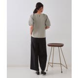 《S-LLサイズ》ランタンスリーブトップス【UV/接触冷感/洗濯機洗い可】 | OPAQUE.CLIP | 詳細画像11