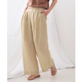 シアータックワイドパンツ【洗濯機洗い可】 | OPAQUE.CLIP | 詳細画像5