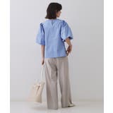 バルーンスリーブブラウス【洗濯機洗い可】 | OPAQUE.CLIP | 詳細画像11