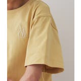 刺繍ロゴワイドシルエットTシャツ【洗濯機洗い可】 | OPAQUE.CLIP | 詳細画像21