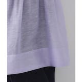 麻混シアーペプラムブラウス【洗濯機洗い可】 | OPAQUE.CLIP | 詳細画像57 