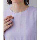 麻混シアーギャザーティアードワンピース【洗濯機洗い可】 | OPAQUE.CLIP | 詳細画像52 