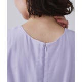 麻混シアーギャザーティアードワンピース【洗濯機洗い可】 | OPAQUE.CLIP | 詳細画像53 