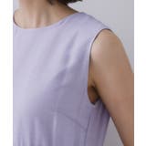 麻混シアーギャザーティアードワンピース【洗濯機洗い可】 | OPAQUE.CLIP | 詳細画像54 