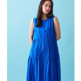 麻混シアーギャザーティアードワンピース【洗濯機洗い可】 | OPAQUE.CLIP | 詳細画像27 