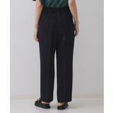 《丈が選べる SS LLサイズ》美脚ストレッチイージーワイドパンツ | OPAQUE.CLIP | 詳細画像47 