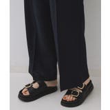 《丈が選べる SS LLサイズ》美脚ストレッチイージーワイドパンツ | OPAQUE.CLIP | 詳細画像50 