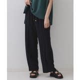 《丈が選べる SS LLサイズ》美脚ストレッチイージーワイドパンツ | OPAQUE.CLIP | 詳細画像51 